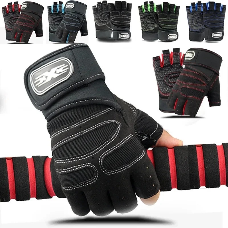 Weightlifting Gloves - Guanti da Allenamento Senza Dita per