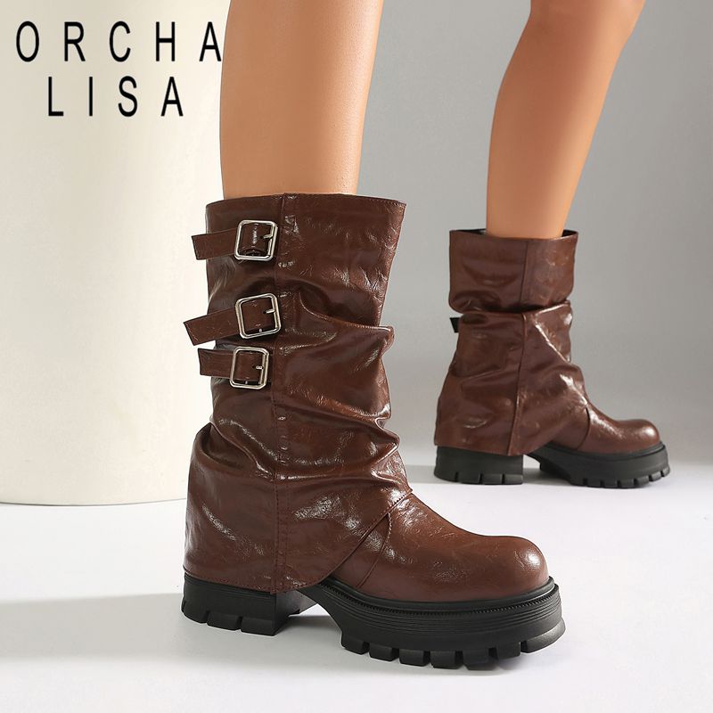 Lifting Belt - ORCHA LISA Calzature da Donna Stivale