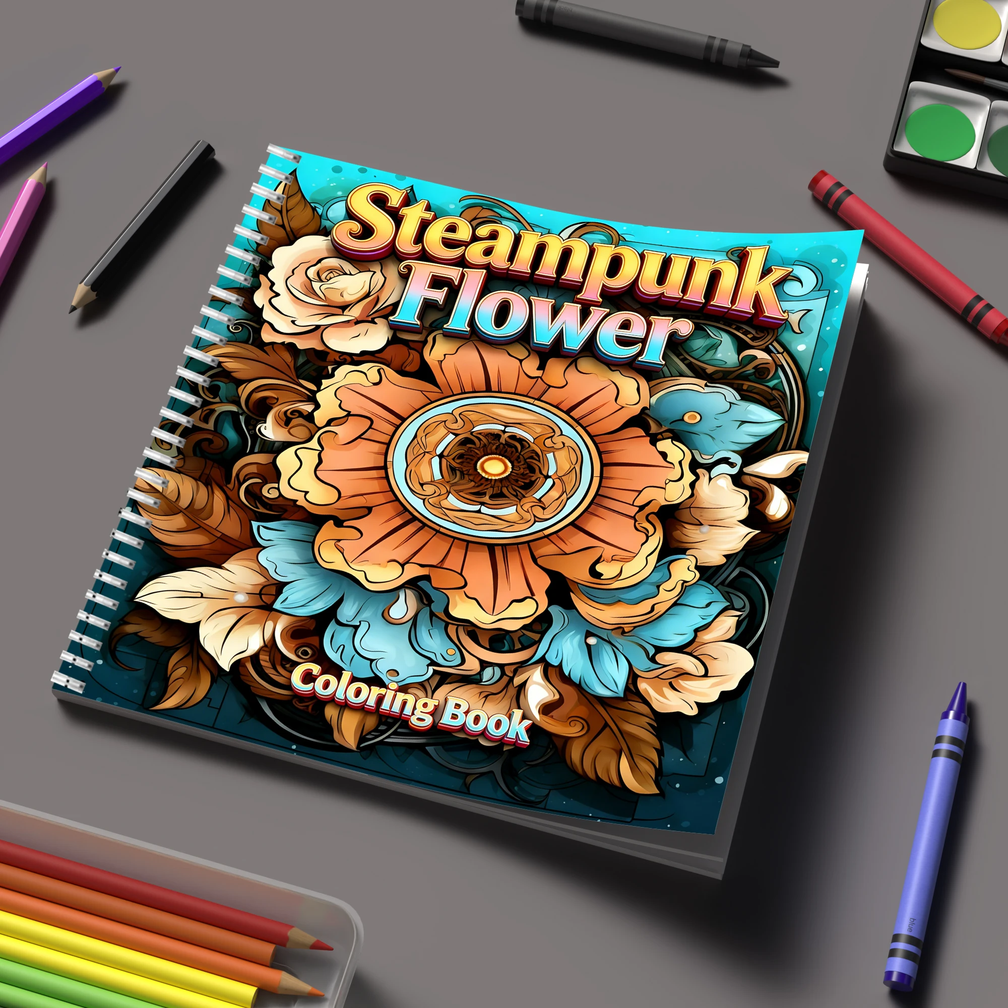 Libro da colorare Fiori Steamp - Chalk Bag recensione e prezzo